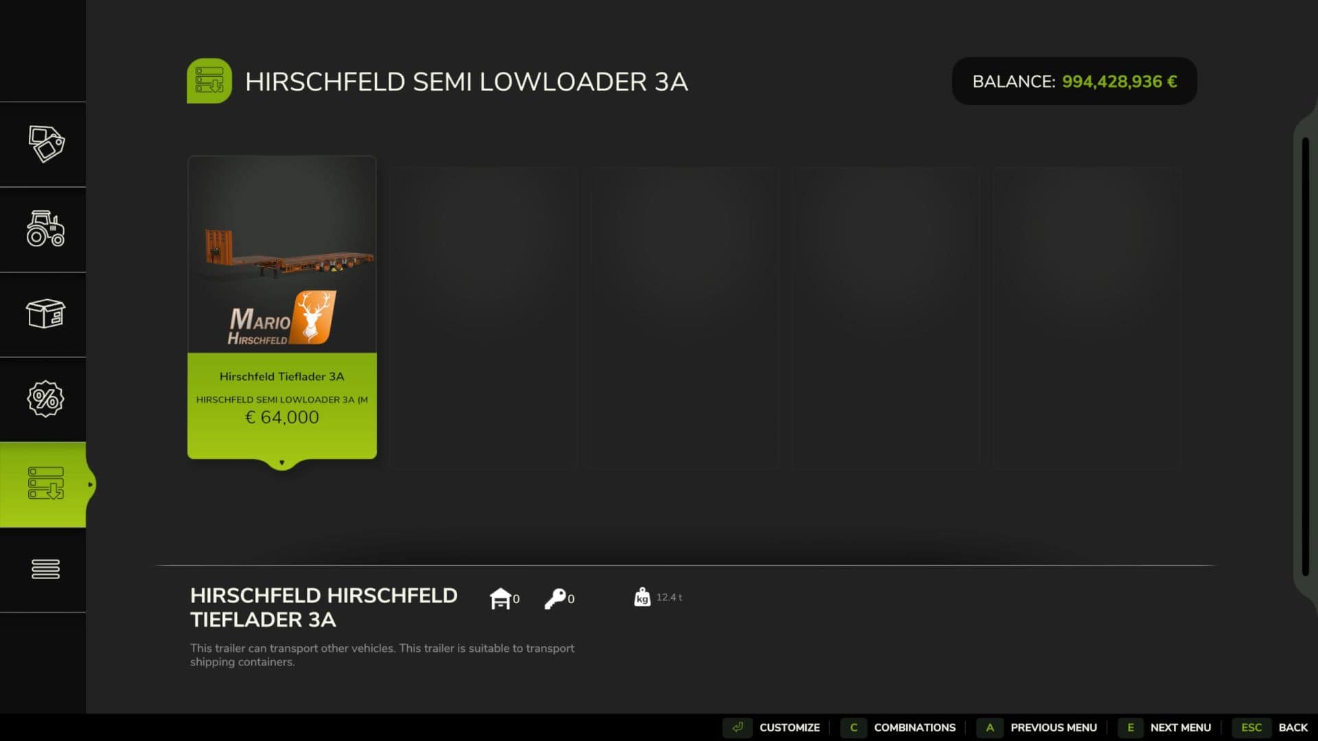 Schwarzmüller Low Loader Conversion – Hirschfeld Edition v1.0.0.2 thumbnail 4