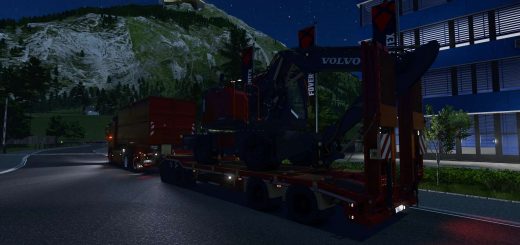 Schwarzmüller 4A Tieflader Nordic Style v1.0