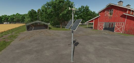 Small Wind Generator With Lamp v1.0