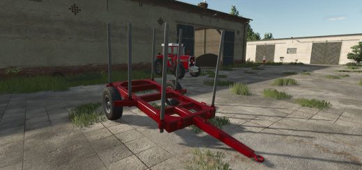 Small log transport trailer v1.0