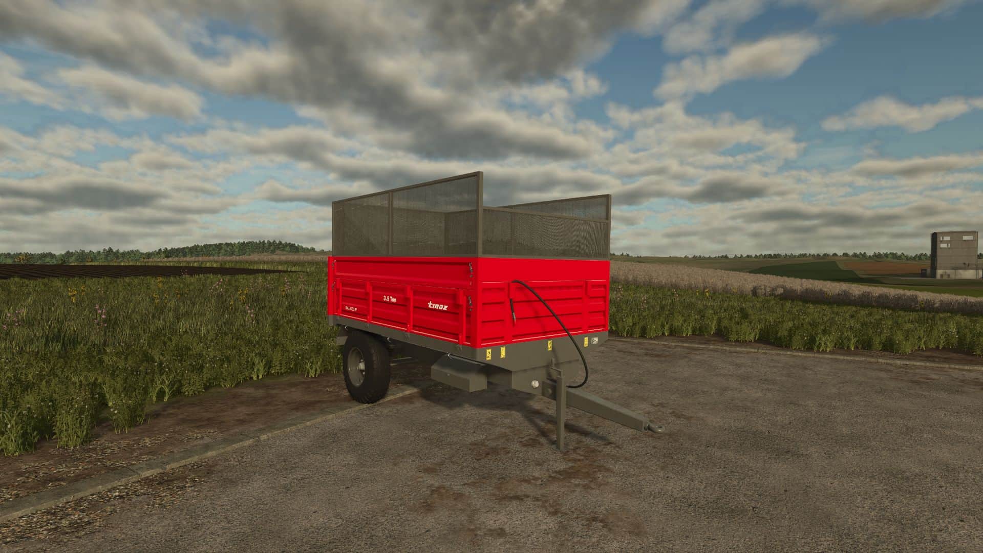 TINAZ Agricultural Trailer v1.0