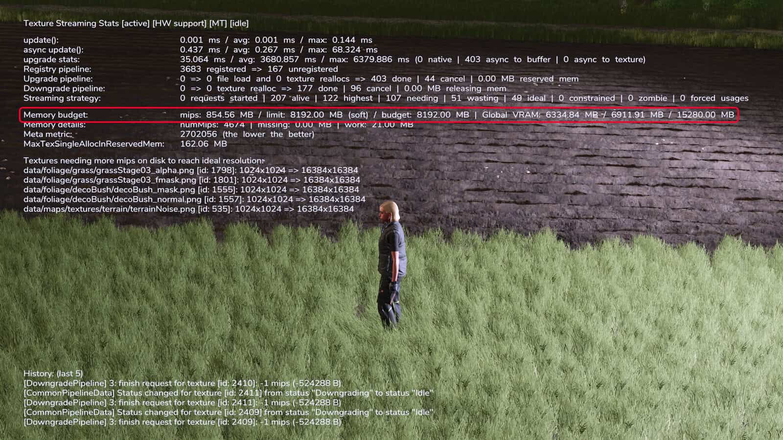 Texture Streaming Budget Optimizer v1.0