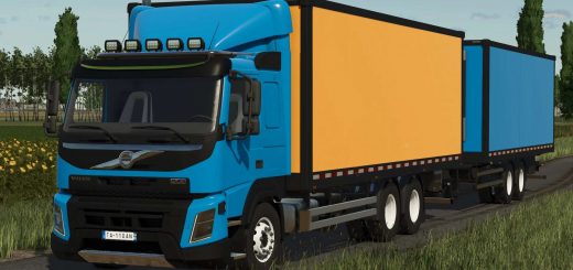 Volvo FMX XXL Truck & Trailer v1.0