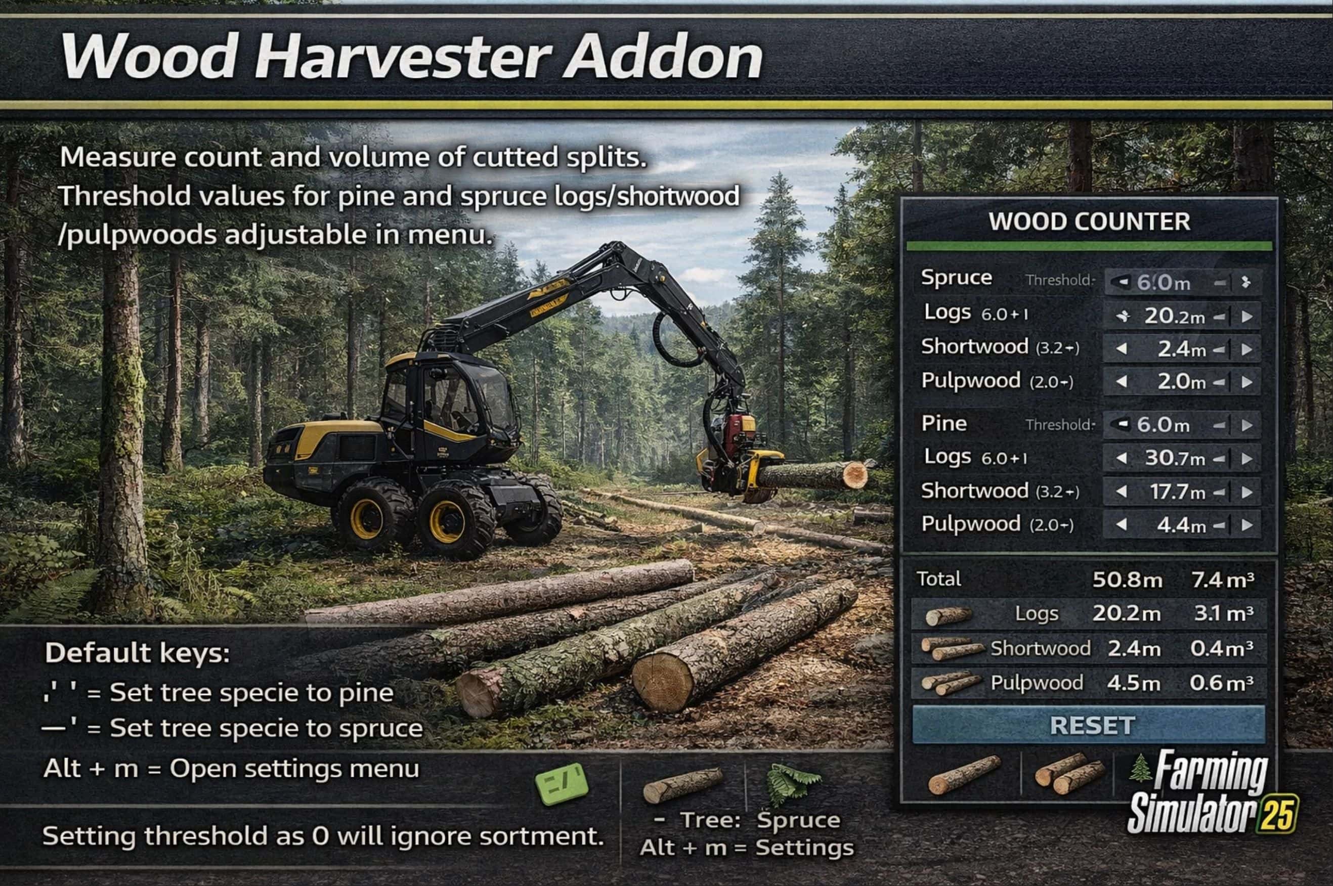Wood Harvester Measurement V1.0.1