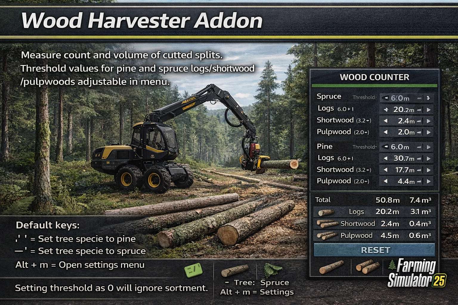 Wood Harvester Measurement v0.9