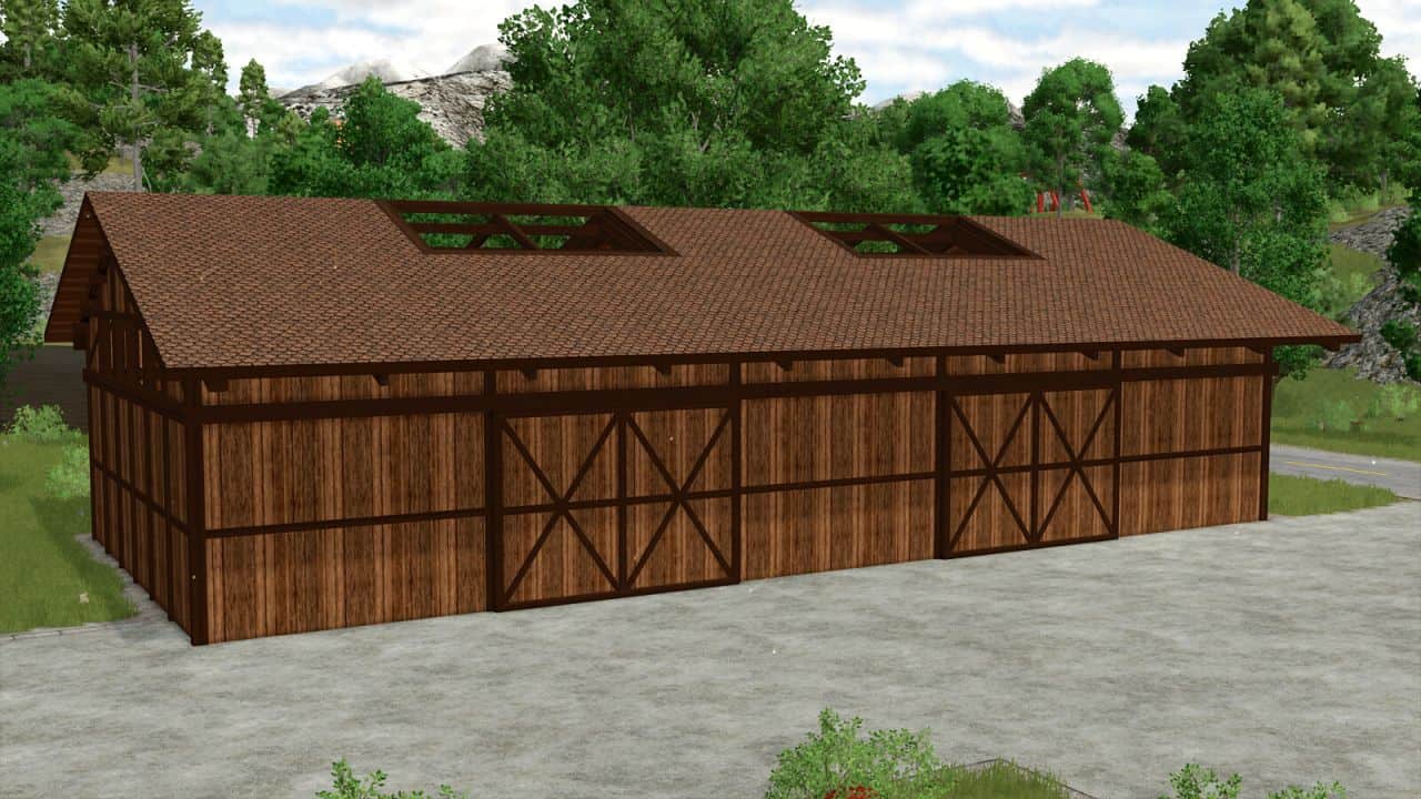 Wooden Sheds Pack v1.0