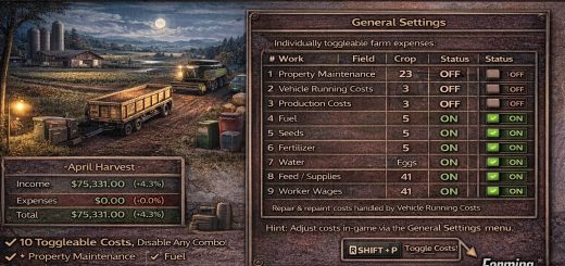 Zero Operating Costs-Rodd v1.0