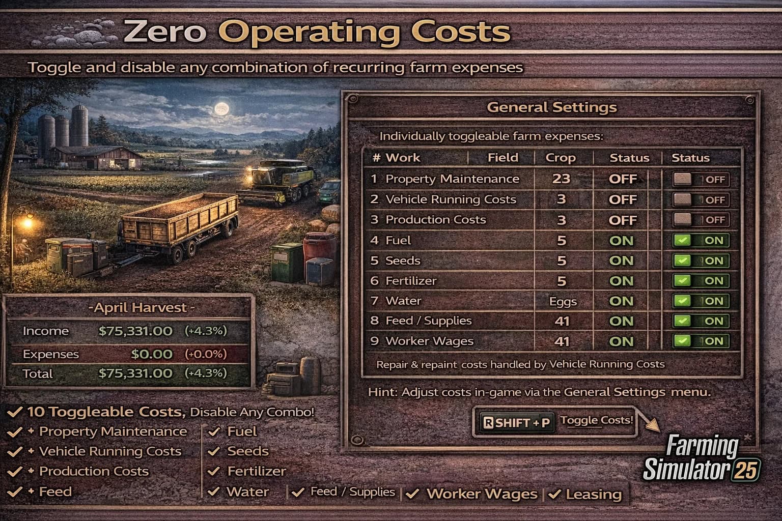 Zero Operating Costs-Rodd v1.0