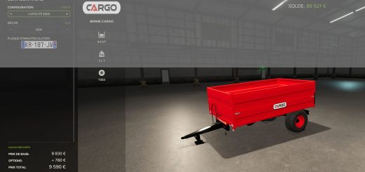 1 Axle Cargo Tipper v1.0