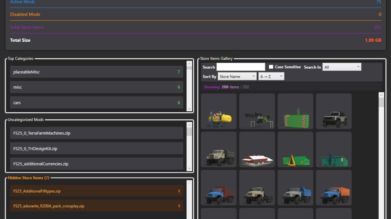 BUG ModManager V2.9.0.1