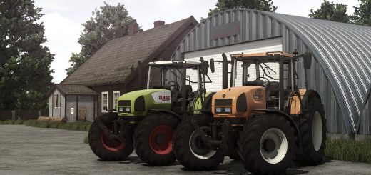 CLAAS / Renault Ares 836 RZ (Rust Edition) v1.0.0.7
