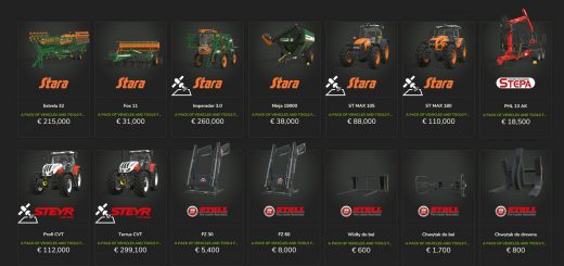 FS19 Vehicles and Tools (S-Z) v1.0.0.1