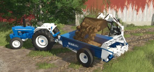 Ford Big Blue Manure Spreader Pack v1.0
