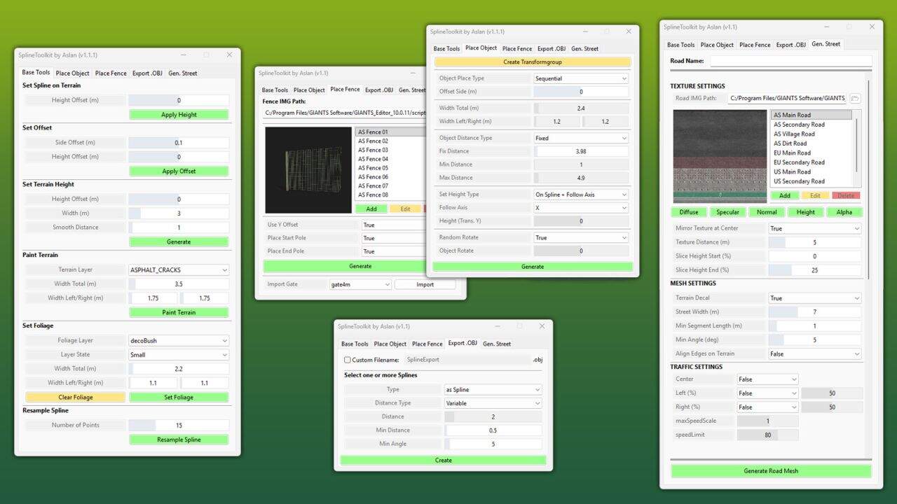 GE10 Script – SplineToolkit v1.1.1.0