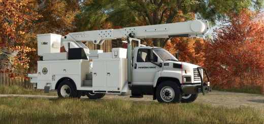 GMC C8500 Bucket Truck V1.1