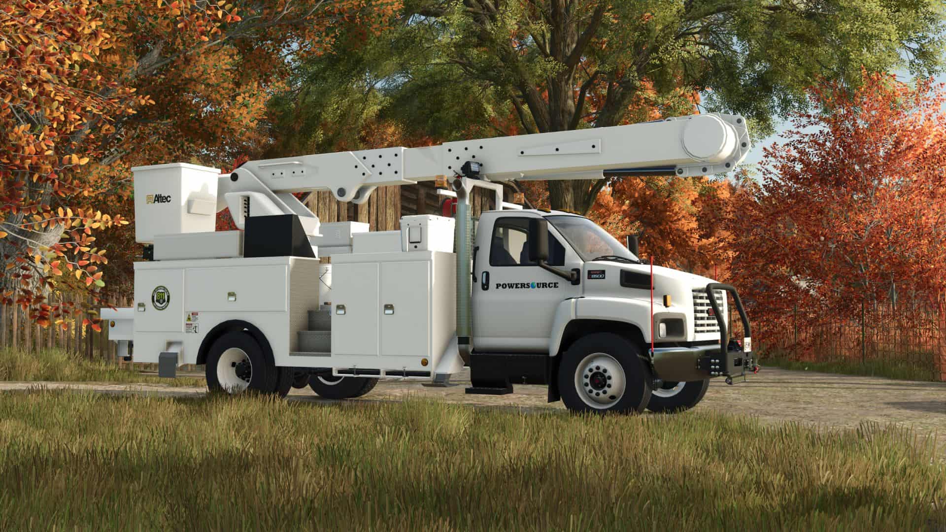 GMC C8500 Bucket Truck V1.1