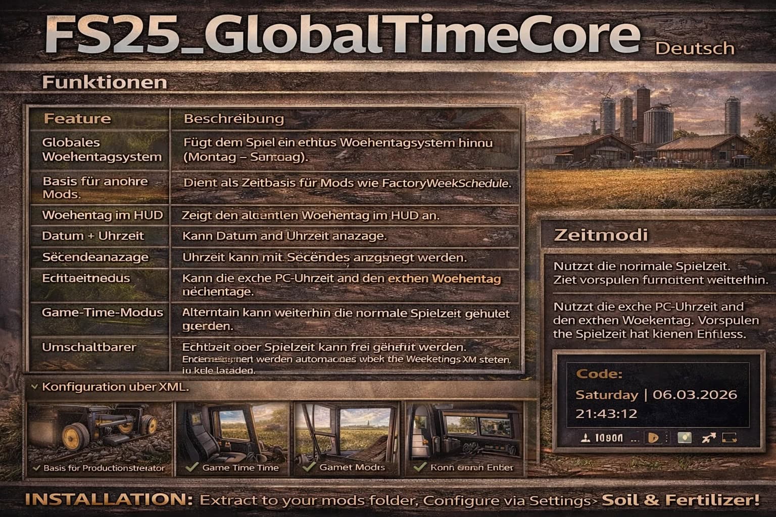 GlobalTimeCore v1.0