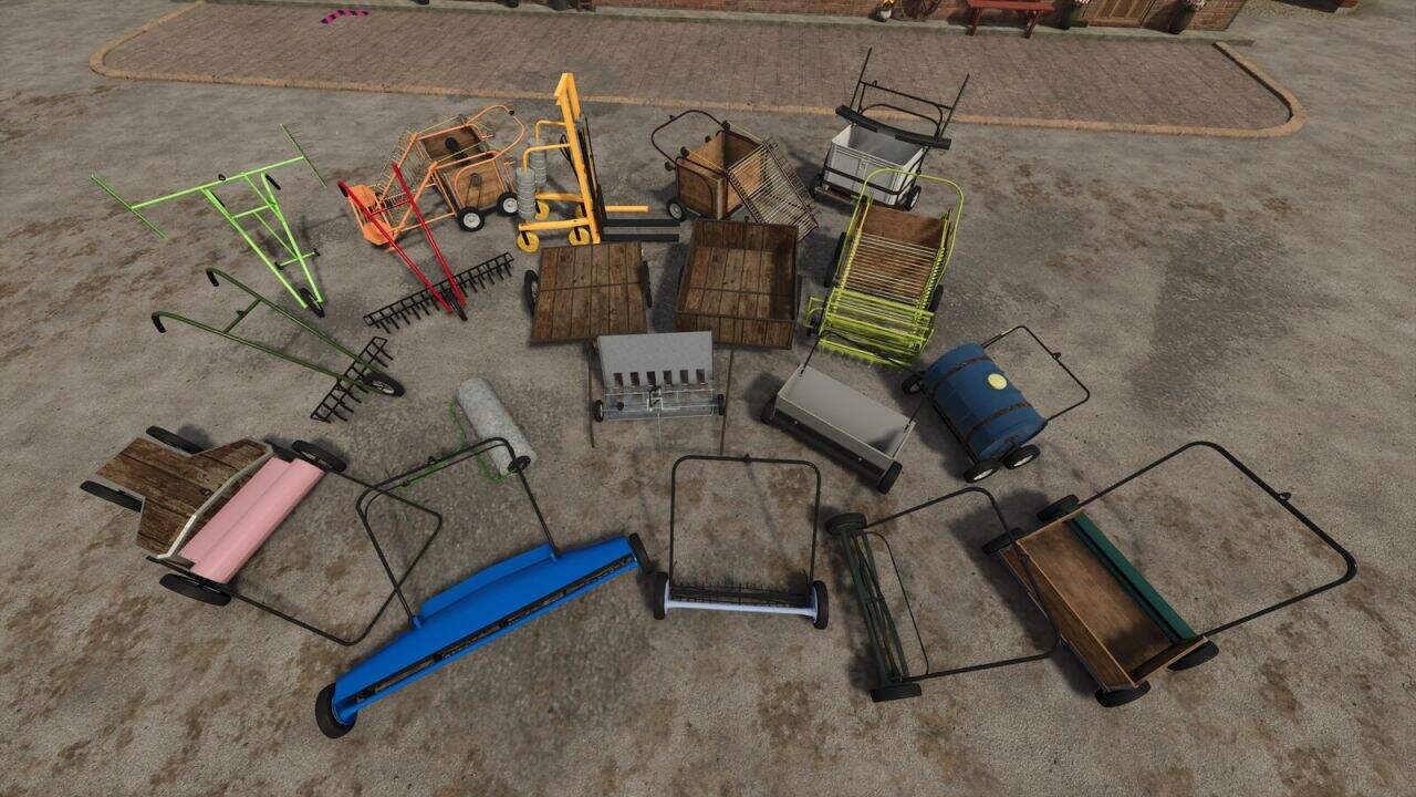 Hand Pushable Tool Pack v1.0