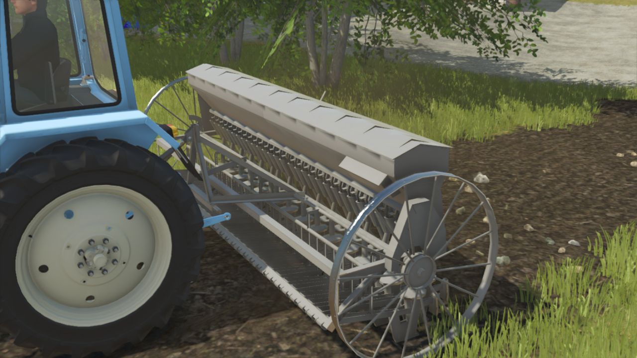 Horse-drawn seeder v1.0