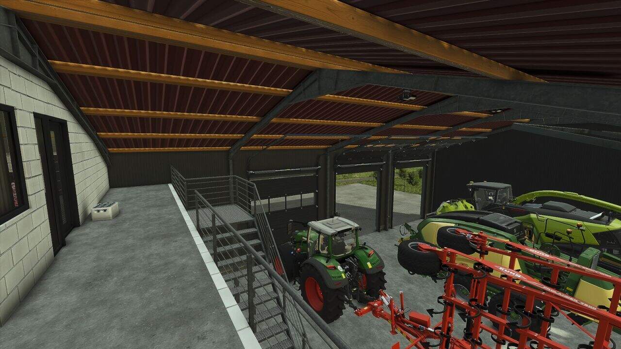 Industrialbuilding With Garage v1.0