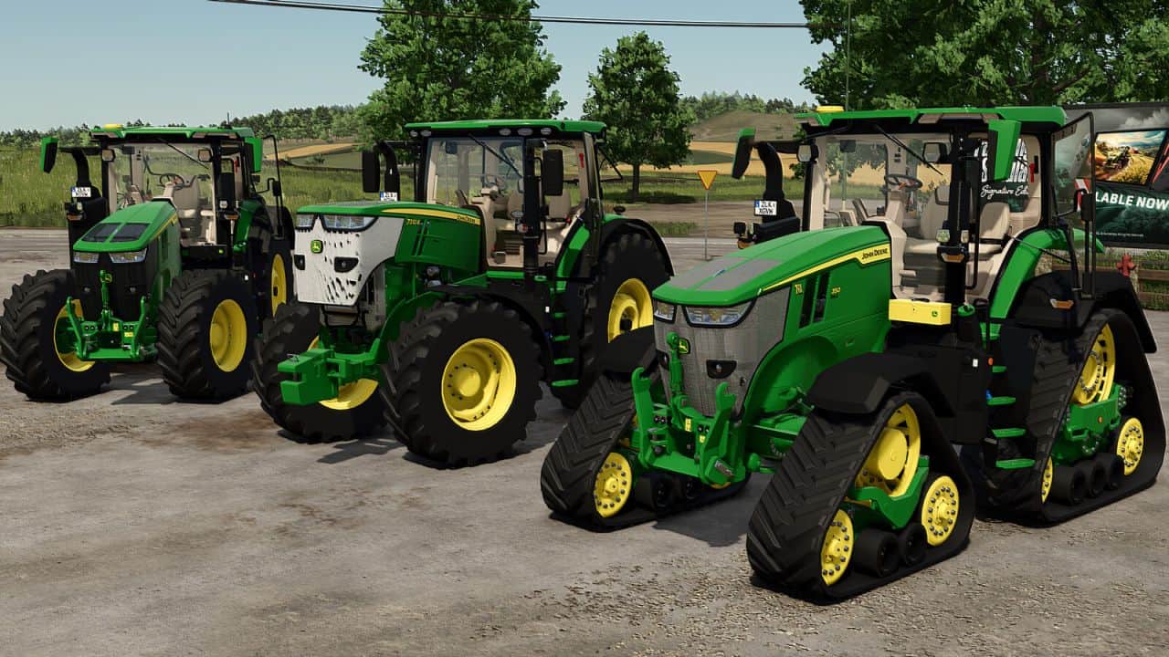 John Deere 7R Pack v1.0