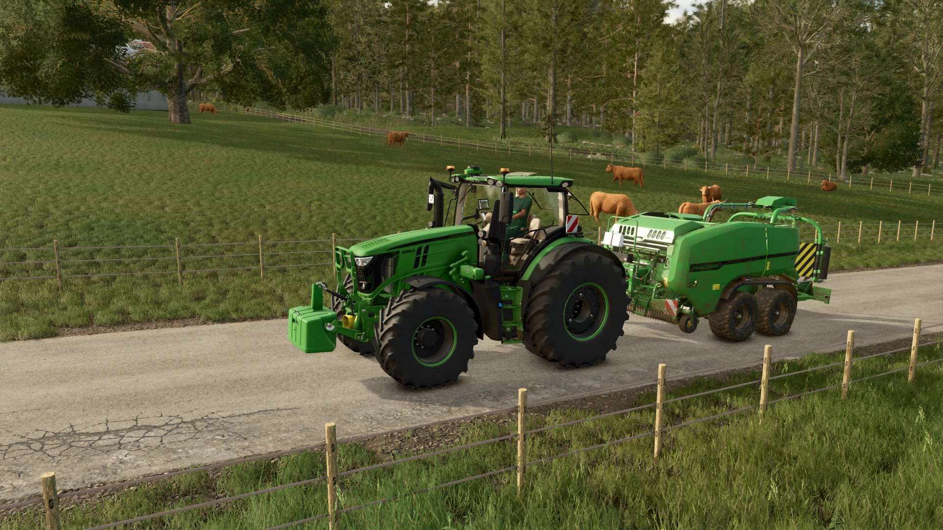 John Deere Ballenpresse C441 v1.2