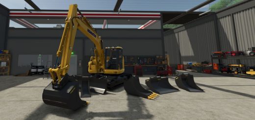Komatsu PC138USLC v1.0