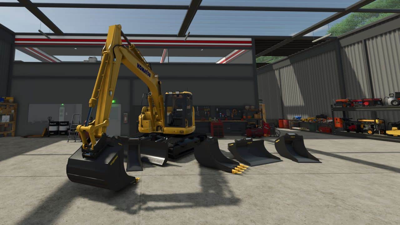 Komatsu PC138USLC v1.0