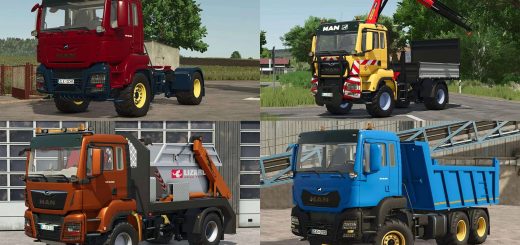 MAN TGS 18.500 Trucks Pack v1.0