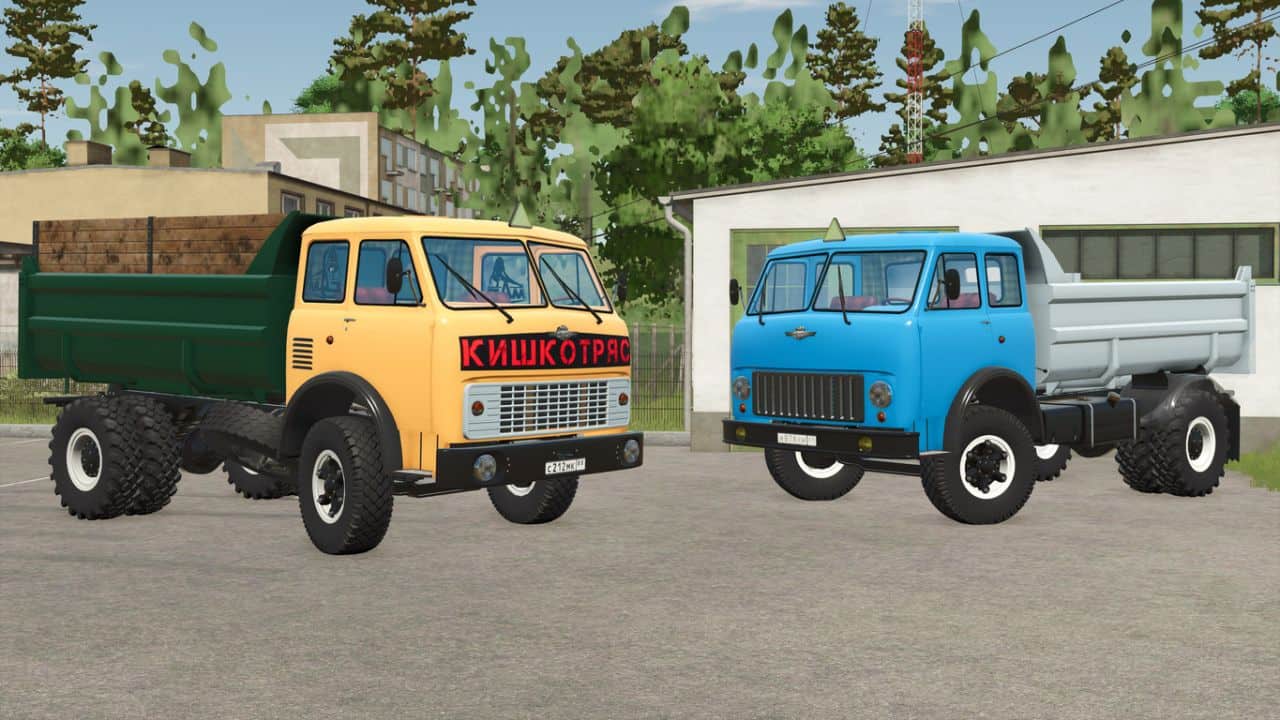 MAZ-5549 Dump truck v1.0
