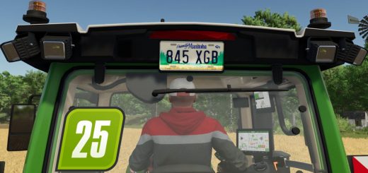 Manitoba License Plate v1.0