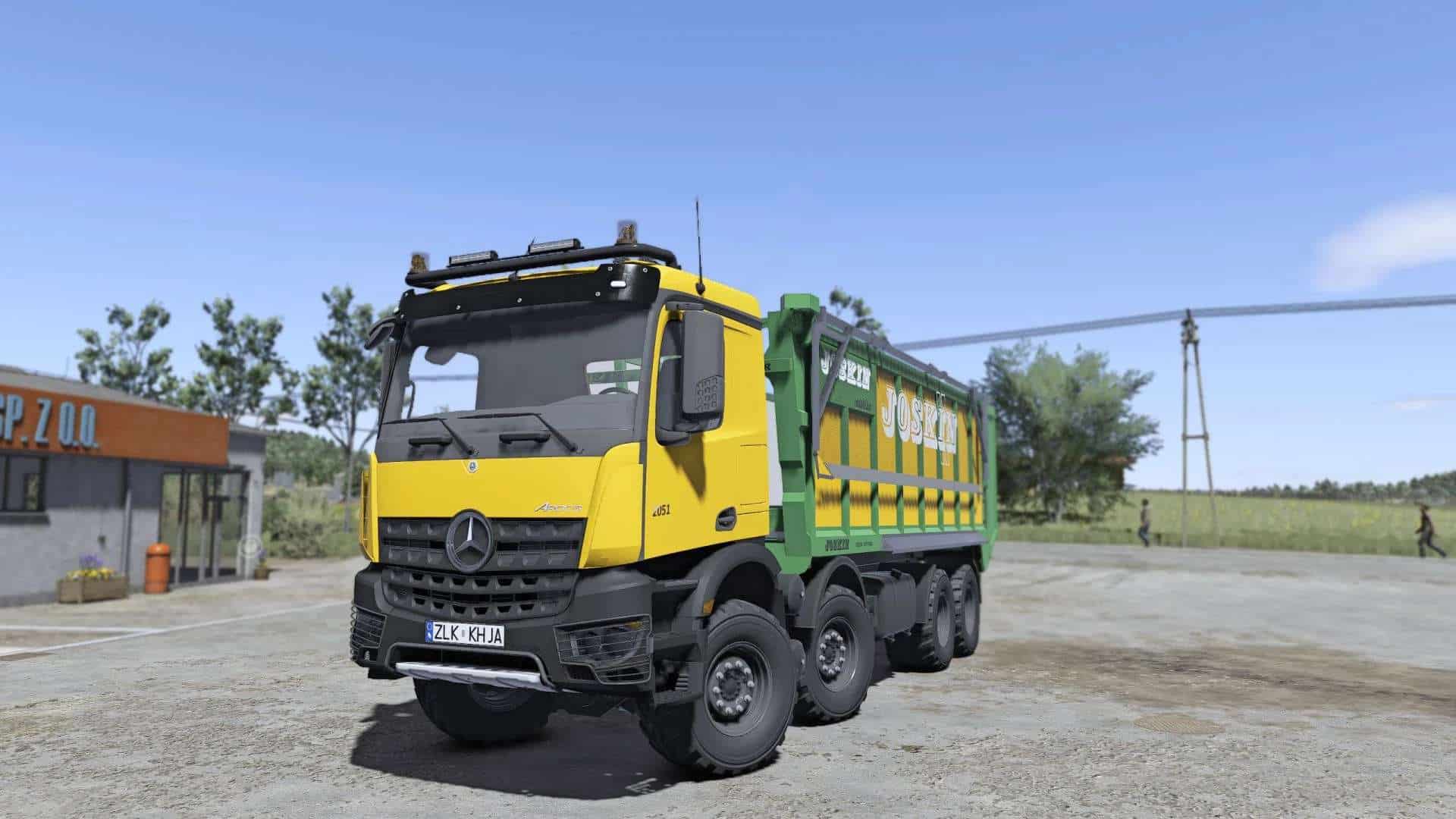 Mercedes Benz Arocs Agrar v1.0