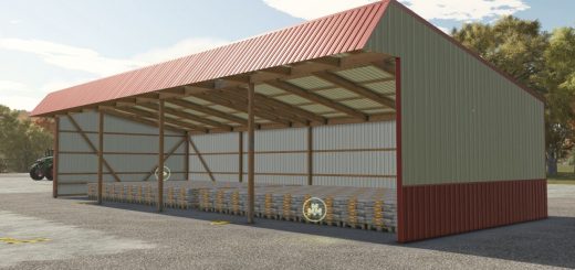 Metal Open Shed v1.0