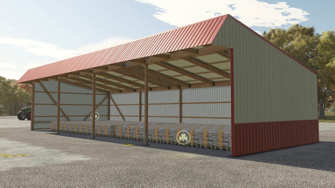 Metal Open Shed v1.0