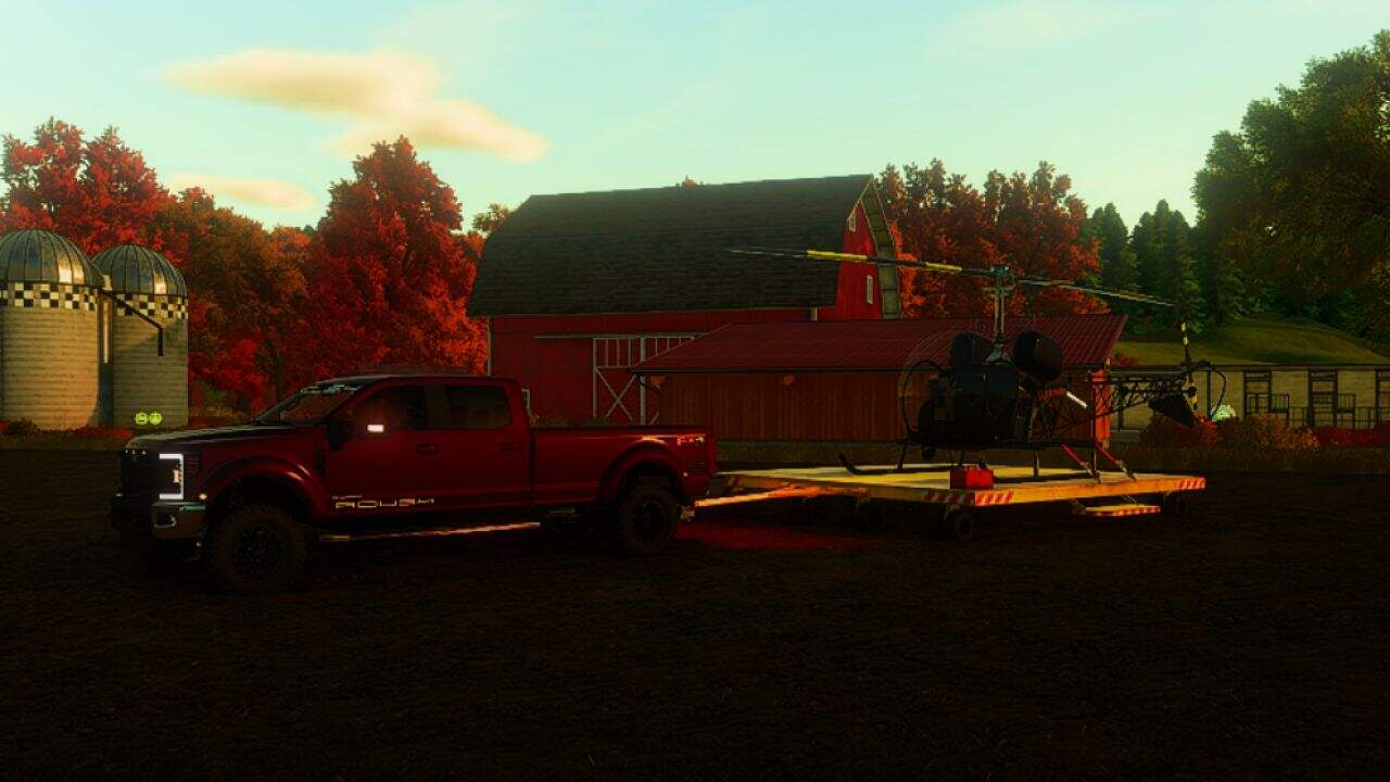 Movable Helipad Trailer v1.0