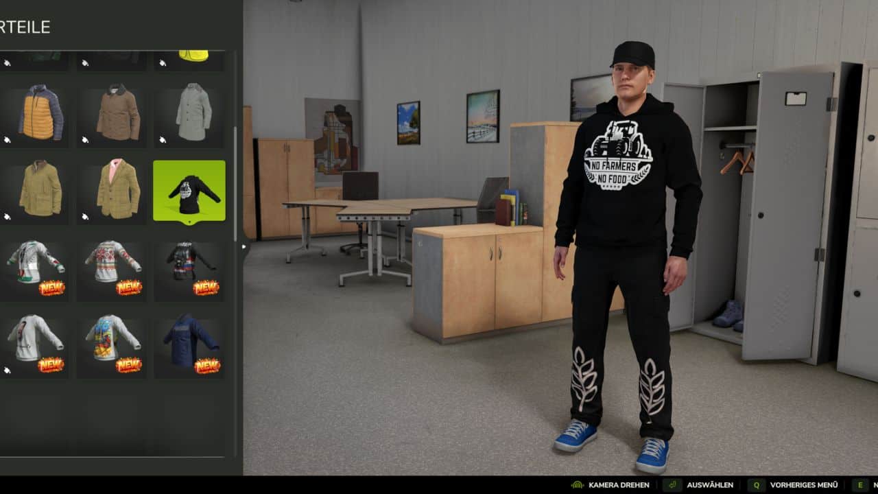 “No farmer No food” Clothes v1.0