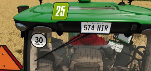 Ontario License Plate v1.0