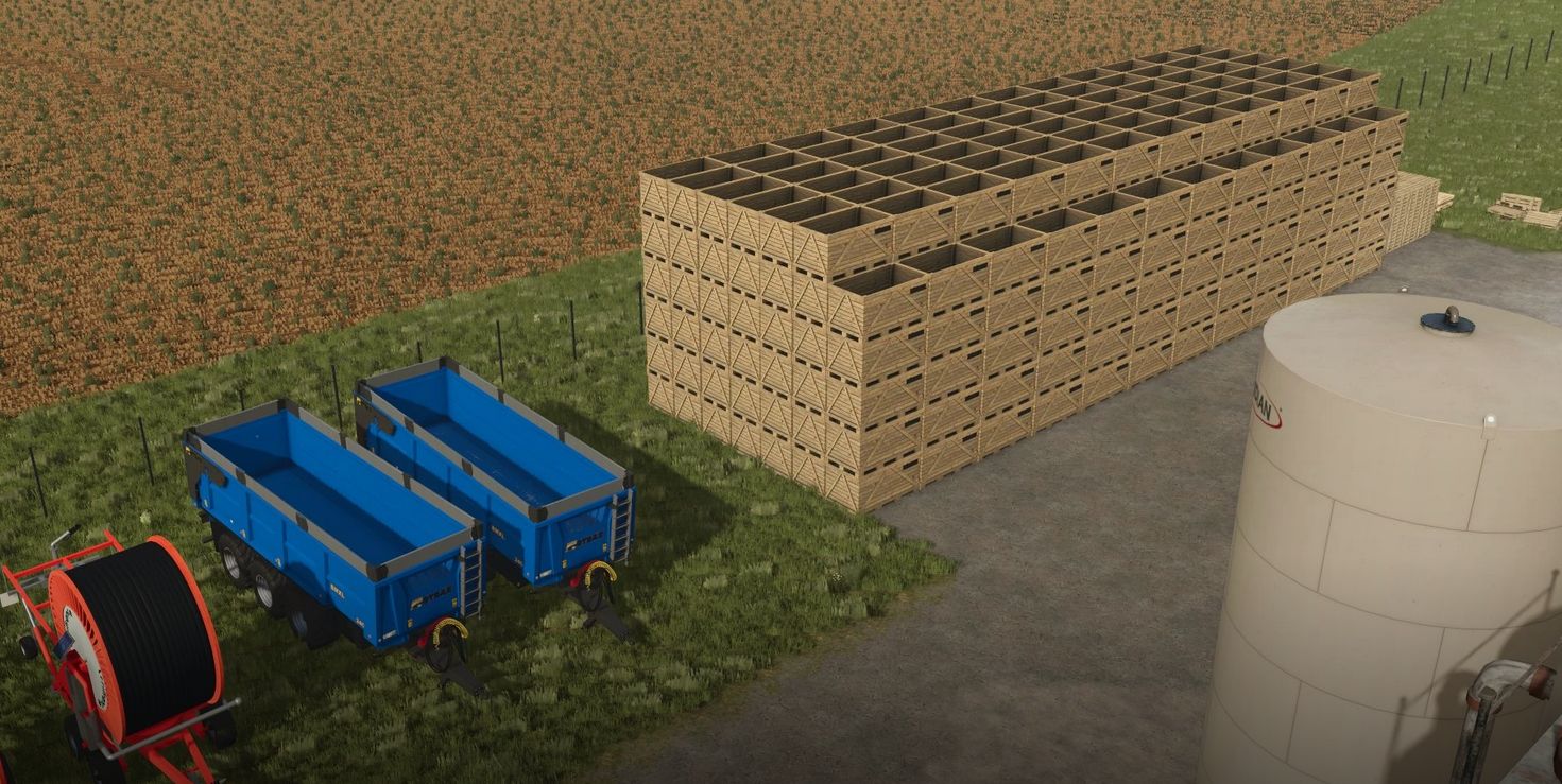 Placeable Palox wooden pallet box v1.1