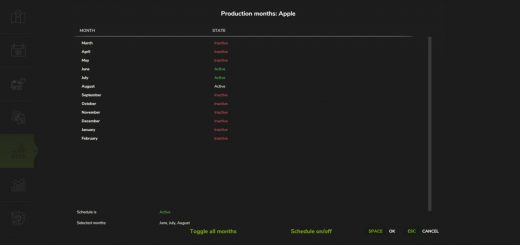 Production Schedule v1.0.0.1