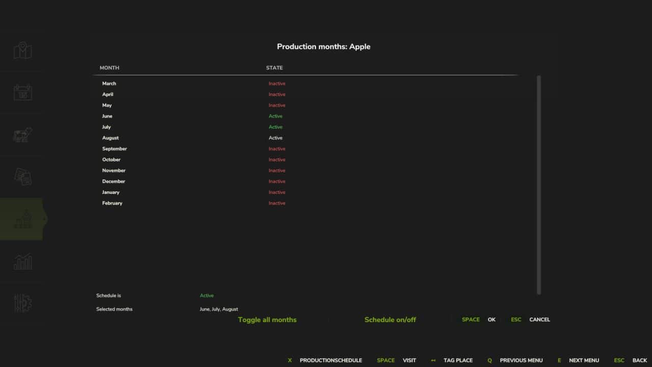 Production Schedule v1.0.0.1
