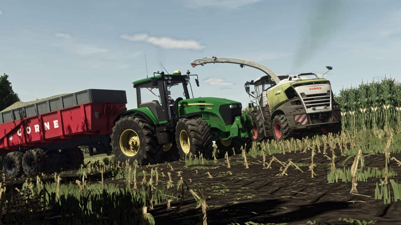 Realistic 6.1L JohnDeere 4VCR Straightpipe Sound v1.0