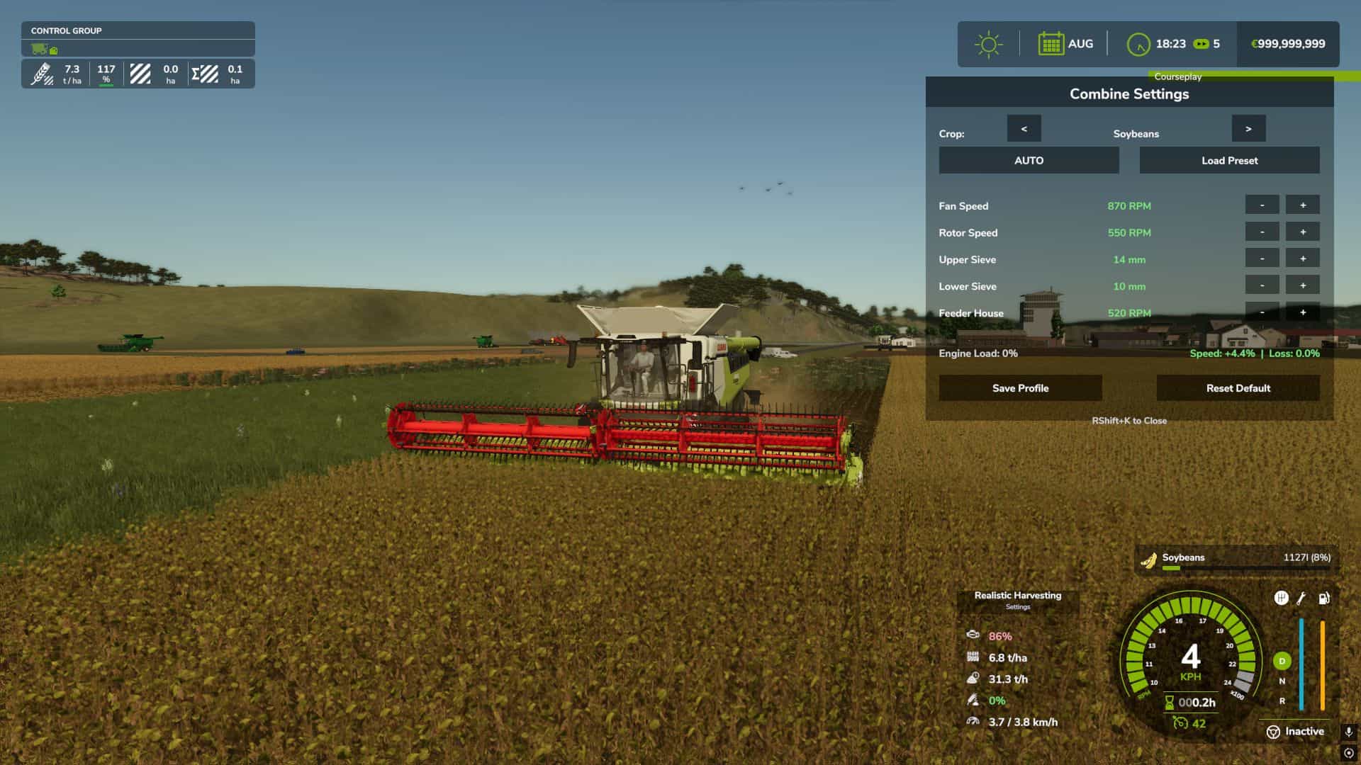 Realistic Harvesting v1.4.2.0