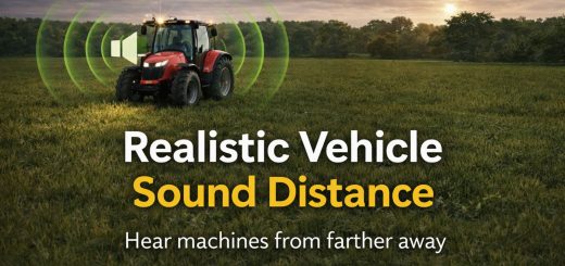 Realistic Vehicle Sound Distance V1.2.2