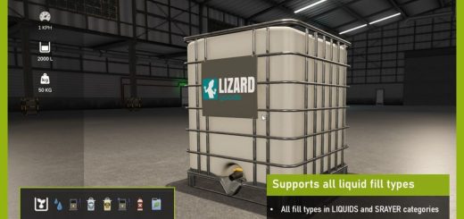 Refillable IBC Tank v1.1