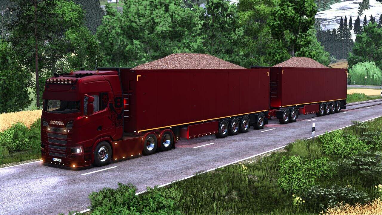 STAS Walking floor trailer V1.0