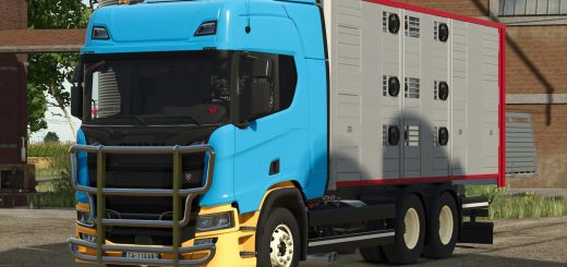 Scania R Animal Transport Truck v1.0