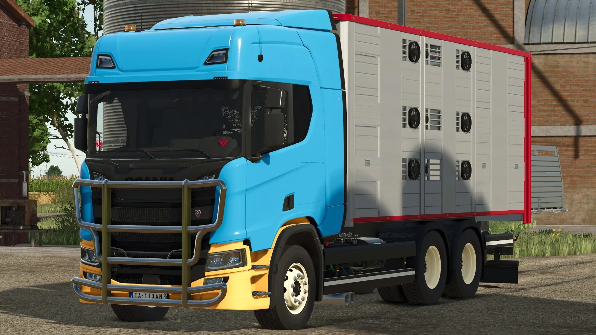 Scania R Animal Transport Truck v1.0