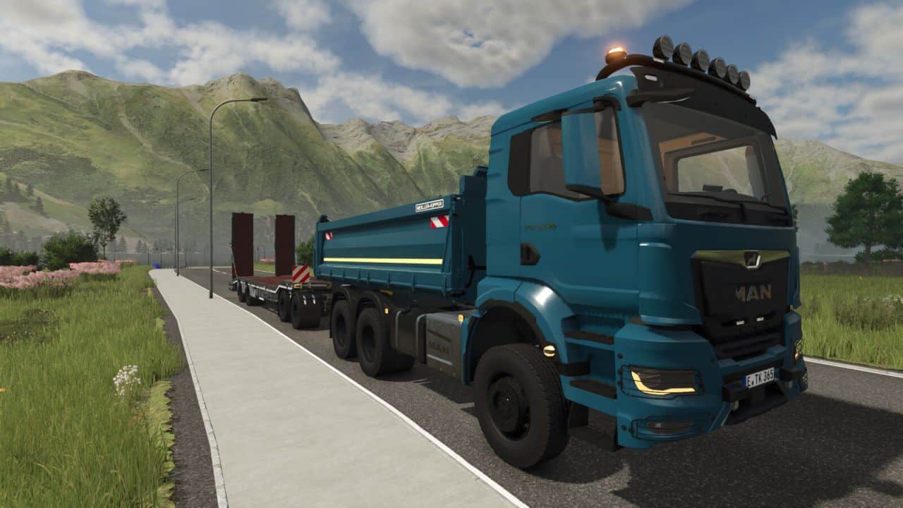 Schwarzmüller 4-Axle LowLoader v1.0 thumbnail 4