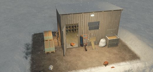 Small Chicken Coop 5×3 v1.0