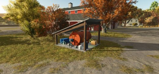 Small Covered Fuel Tank v1.0